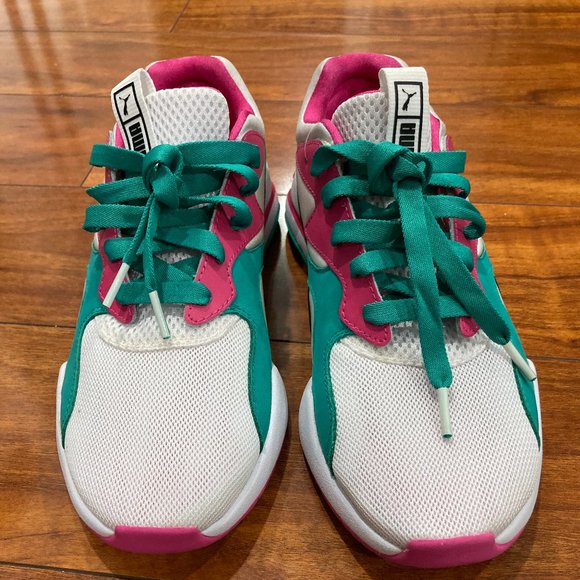 PUMA Nova Sci-Fi Leather Sneaker - Picture 3 of 6